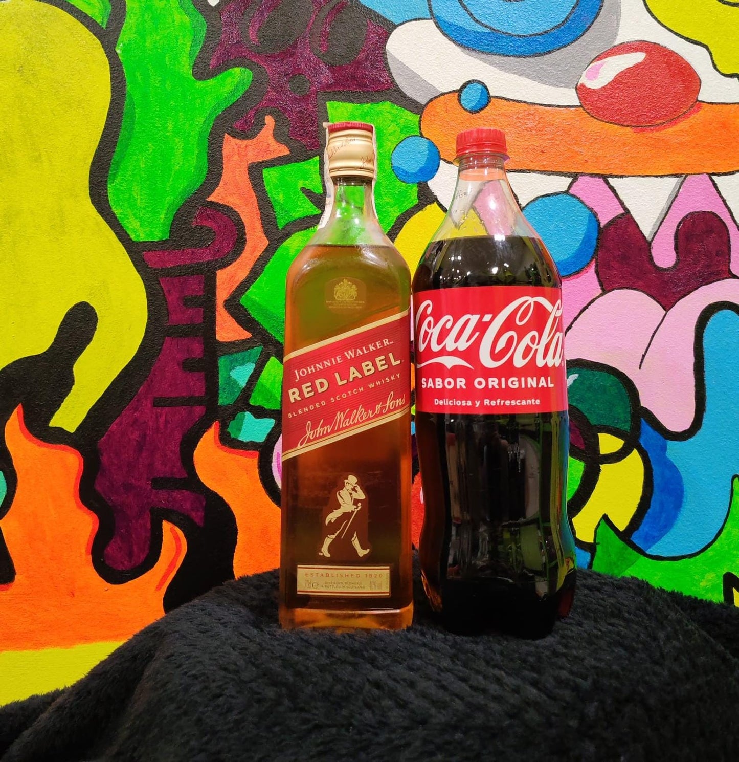 Pack Whisky Red Label + Coca-Cola