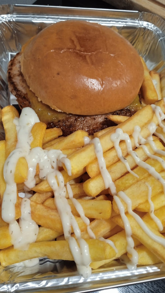Hamburguesa Pío Pío