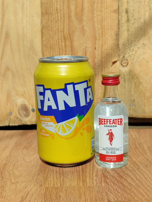 Cubata Ginebra Beefeater + Fanta de limón